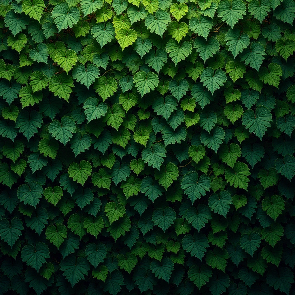 Green Leaves Wall